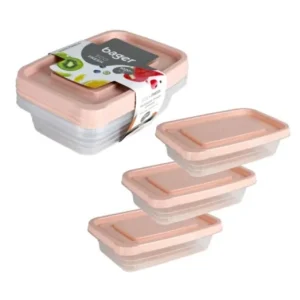 Szuper akció Eco fresh ételtárolódoboz 3 darab, 1020ml