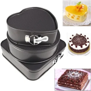 Tortaforma készlet (3 forma) Gyors szállítás