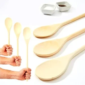 Végkiárusítás Ovális fakanál 35 cm