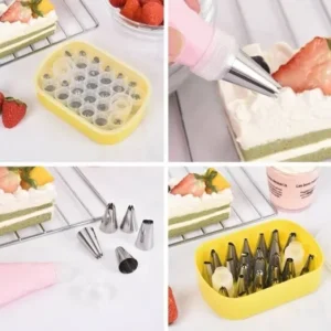 Tortadíszítőfej készlet 27 darabos Gyors szállítás