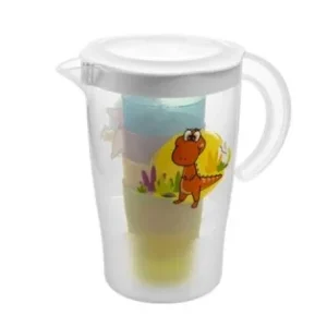 Azonnal elérhető DINO kancsó 4 pohárral 1.7 l