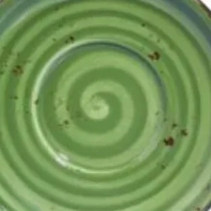 Újdonság Green Harmony cappuccinós és teáscsésze alj 15,5 cm