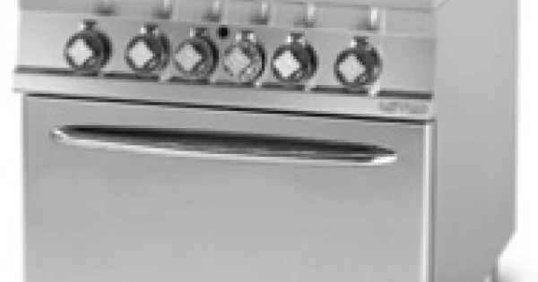 LOTUS 4 ÉGŐFEJES GÁZTŰZHELY, GN 2/1 STATIKUS GÁZÜZEMŰ SÜTŐ, ŐRLÁ Biztonságos vásárlás