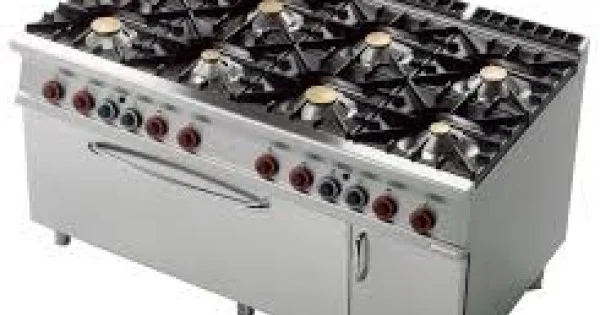 LOTUS 8 NYÍLTLÁNGOS GÁZTŰZHELY GN 3/1 ELEKTROMOS STATIKUS SÜTŐV Szezonális akció