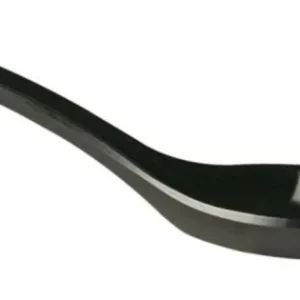 Akciós ár Melamin finger food kanál, fekete 13,5 x 4,5 cm, 24 db-os kiszerelés