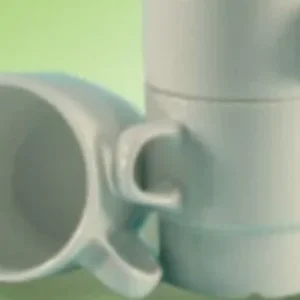 Végkiárusítás Menza porcelán bögre 0,35 L