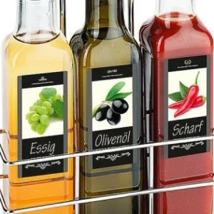 Akció Olaj - ecet - szósz szett - 2728-as széria - üvegekkel, 3 x 250 ml