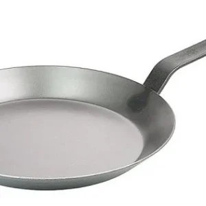 Végkiárusítás Palacsintasütő kovácsolt kék acélból 28 cm * 2 mm vastag *