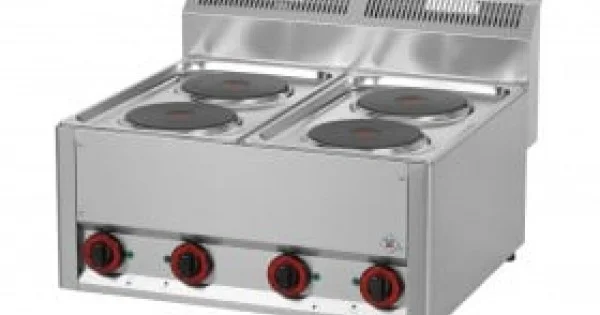 Biztonságos fizetés RM GASTRO ELEKTROMOS ASZTALI TŰZHELY 4 DB KÖR ALAKÚ FŐZŐLAPPAL