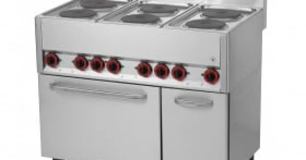 RM GASTRO ELEKTROMOS TŰZHELY, 6 DB KÖR ALAKÚ FŐZŐLAPPAL, ELEKTRO Kedvezményes ár