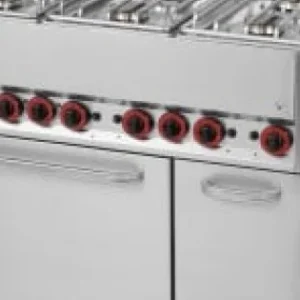 Prémium RM GASTRO GÁZTŰZHELY 6 ÉGŐVEL, ELEKTROMOS SÜTŐVEL