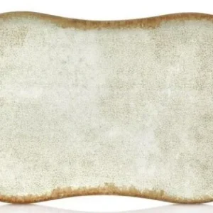 Szuper ajánlat Smooth vegan jing-jang tányér 38 x 20 cm, sárga