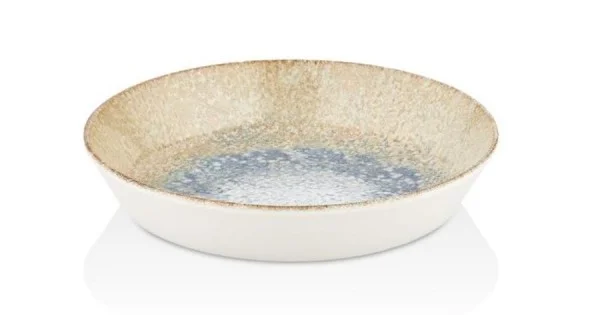 Utolsó esély Smooth vegan tál 10 cm, sárga - kék