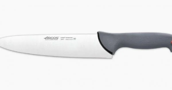 SZAKÁCSKÉS 25 CM, GUMÍROZOTT Expressz szállítás