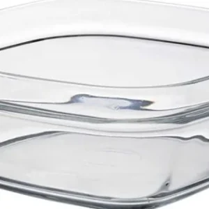 Biztonságos fizetés Temperált szögletes üvegtál 23 cm DURALEX, 3,1 L