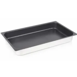 Árengedmény Tepsi rozsdamentes acélból, GNAT széria - 5 L tapadásmentes bevonattal 53 x 32,5 cm, GN 1/1, 4 cm