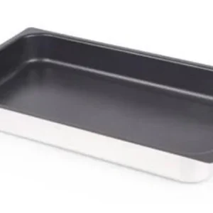 Tepsi rozsdamentes acélból, GNAT széria - 8,8 L tapadásmentes bevonattal 53 x 32,5 cm, GN 1/1, 6,5 cm Azonnal elérhető