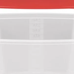 Legnépszerűbb Többször használható ételhordó 4,5 liter mikrózható/fagyasztható, színes fedővel