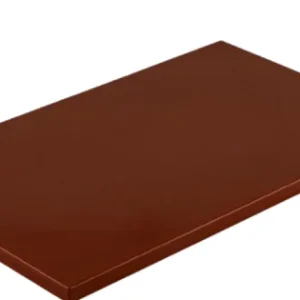 Vágólap műanyag 50x30x2 cm, PE, HACCP, barna Népszerű