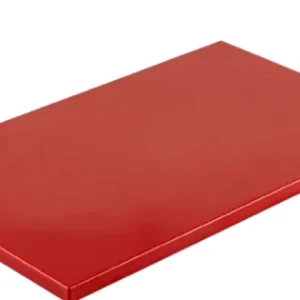 Azonnal elérhető Vágólap műanyag GN 1/1, 53x32,5x2 cm, PE, HACCP, piros
