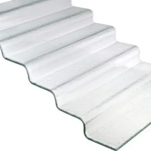 Biztonságos fizetés Vetro büféállvány hat szintes átlátszó - 60 x 45 x 24 cm