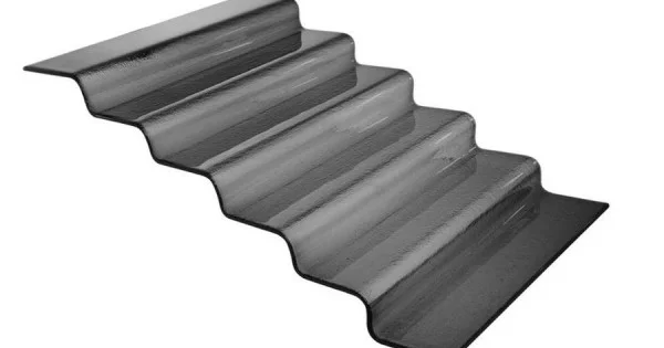Vetro büféállvány hat szintes fekete - 60 x 45 x 24 cm Legnépszerűbb
