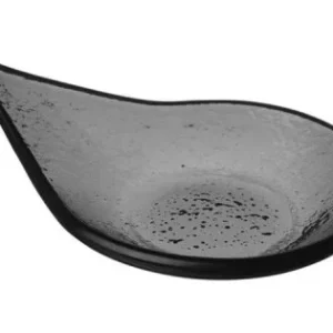 Vetro cseppformájú fekete finger food tálka 8 x 10 cm Vásárlói kedvenc