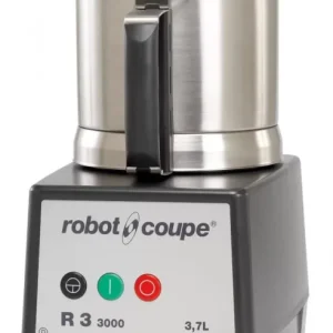 Expressz szállítás ROBOT-COUPE R3-3000 Kutter polikarbonát motorblokkal és rozsdamentes acél 3,7 literes tartállyal, 3000 ford/perc