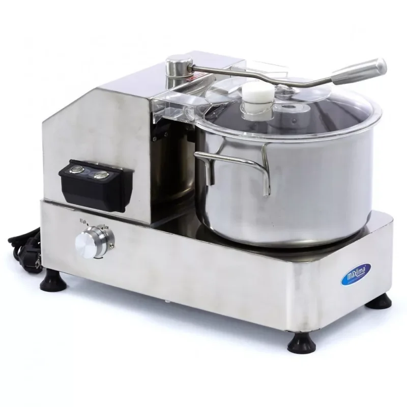 Maxima Deluxe Cutter 6 L Kutter állítható sebességgel, rozsdamentes, 6 literes Biztonságos fizetés