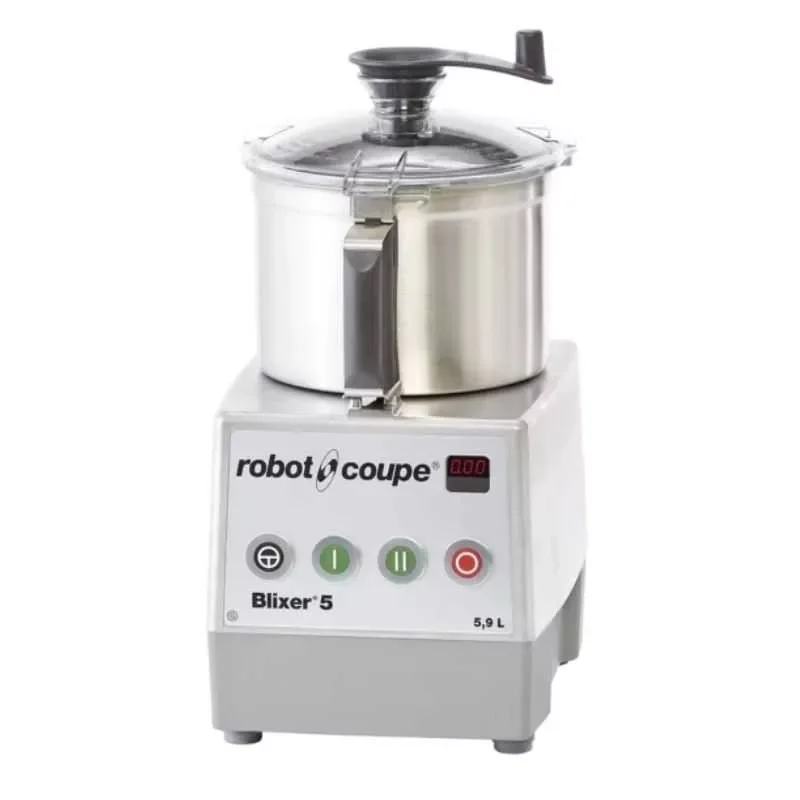 ROBOT-COUPE BLIXER5-2 V Blixer 5,9 literes tartállyal, 2 sebességgel (400V) Azonnal elérhető