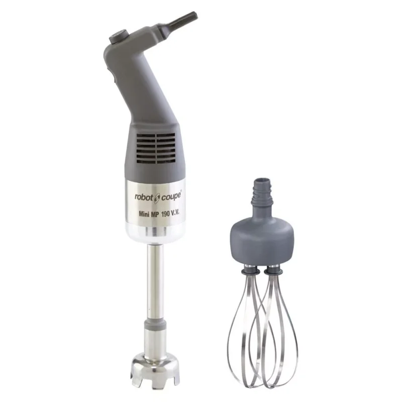 ROBOT-COUPE MiniMP 190 Combi Mini rúdmixer 190mm-es rúddal, cserélhető habverőfejjel, állítható sebesség, 250W Legjobb ár