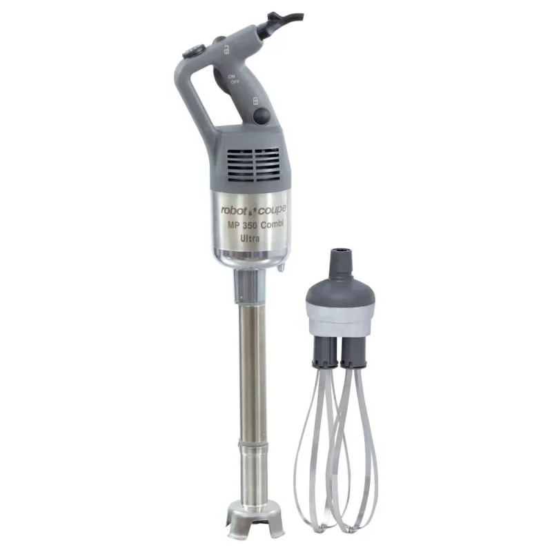 Rendeld meg most ROBOT-COUPE MP350 Combi Ultra Nagyméretű rúdmixer 350mm-es rúddal, cserélhető habverőfejjel, állítható sebesség, 440W