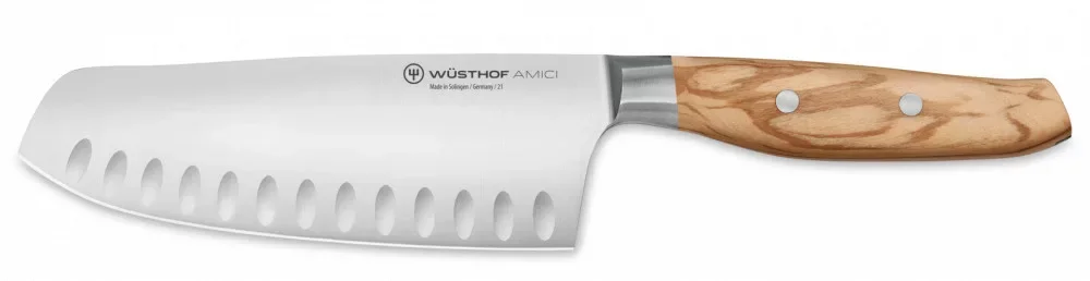 Wüsthof Amici Santoku 17 cm-es barázdált pengével Csak ma