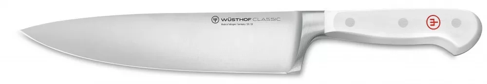 Wüsthof Classic White Szakácskés 20 cm hosszú pengével és fehér markolattal, díszdobozban Olcsó
