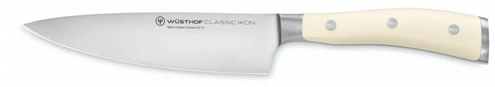 Wüsthof Classic Ikon Creme Szakácskés egyenes élű 16 cm-es pengével, krémszínű markolattal Vedd meg online