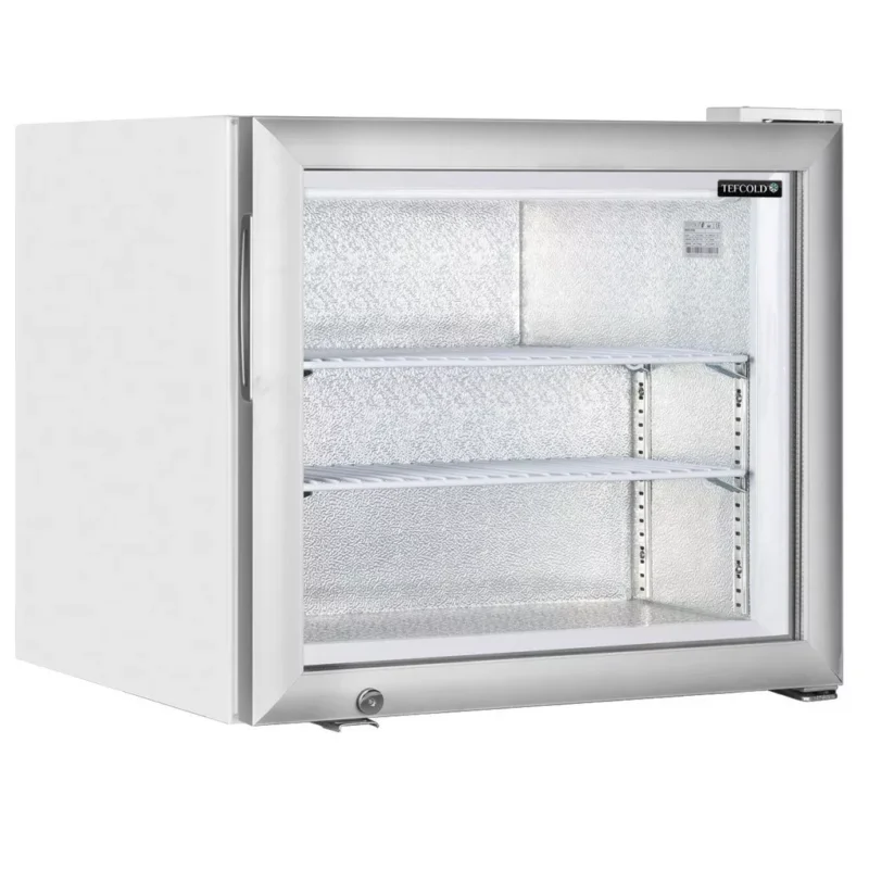 Árengedmény Tefcold UF50G Pultra helyezhető fagyasztóvitrin, 50/48 literes