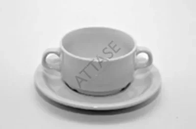 MENZA porcelán levescsésze 300cc super white Szuper akció