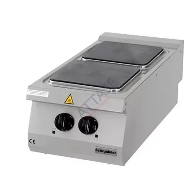 Özti - villanytűzhely 2 főzőlapos 400x900x280 mm 8 kW - OSOE 4090 Akciós ár