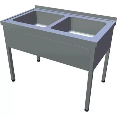 Két medencés mosogató 1000x600x850 mm Legnépszerűbb