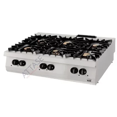 Özti - gáztűzhely 6 égős 1200x900x280 mm 48 kW - OSOG 12090 Utolsó esély