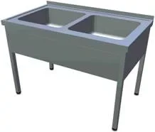Két medencés mosogató 1600x820x850 mm Rendeld meg most