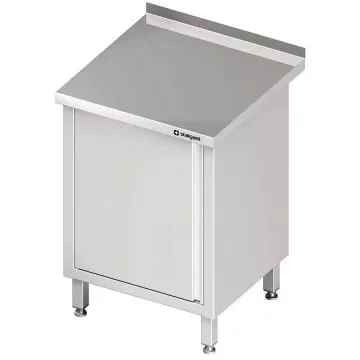 Stalgast - Rm neutrális pult, ajtóval, hátsó felhajtással 600x700x850 mm Utolsó esély