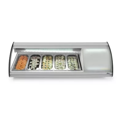 Hendi - Sushi vitrin GN 1/3 63 liter Biztonságos fizetés
