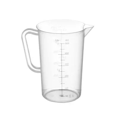 Végkiárusítás Hendi - Mércés kancsó, műanyag 0,5 liter