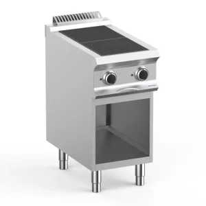 Dexion - Villanytűzhely 2 süllyesztett szögletes főzőlapos 400V 400x730x850 mm szabadonálló (LXPQR74A) Korlátozott ajánlat