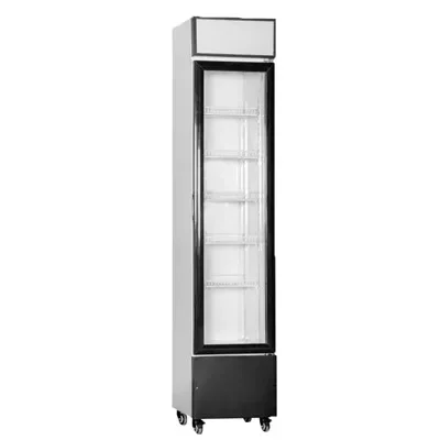 Üvegajtós hűtő slim LGS160F Olcsó