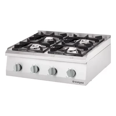 Csak ma Stalgast - Gáztűzhely asztali, 4 égős, 20,5kW, 800x700x250 mm - 9706110