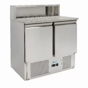 Fimar - Pizzapult - 2 ajtós beépített feltéthűtővel alsó aggregáttal Olcsóbb
