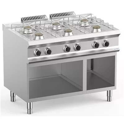 Dexion - Gáztűzhely 6 égős 1100x730x850 mm szabadonálló (LXFB711AXS) Legkelendőbb