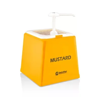 Azonnal elérhető Mustáradagoló pumpás